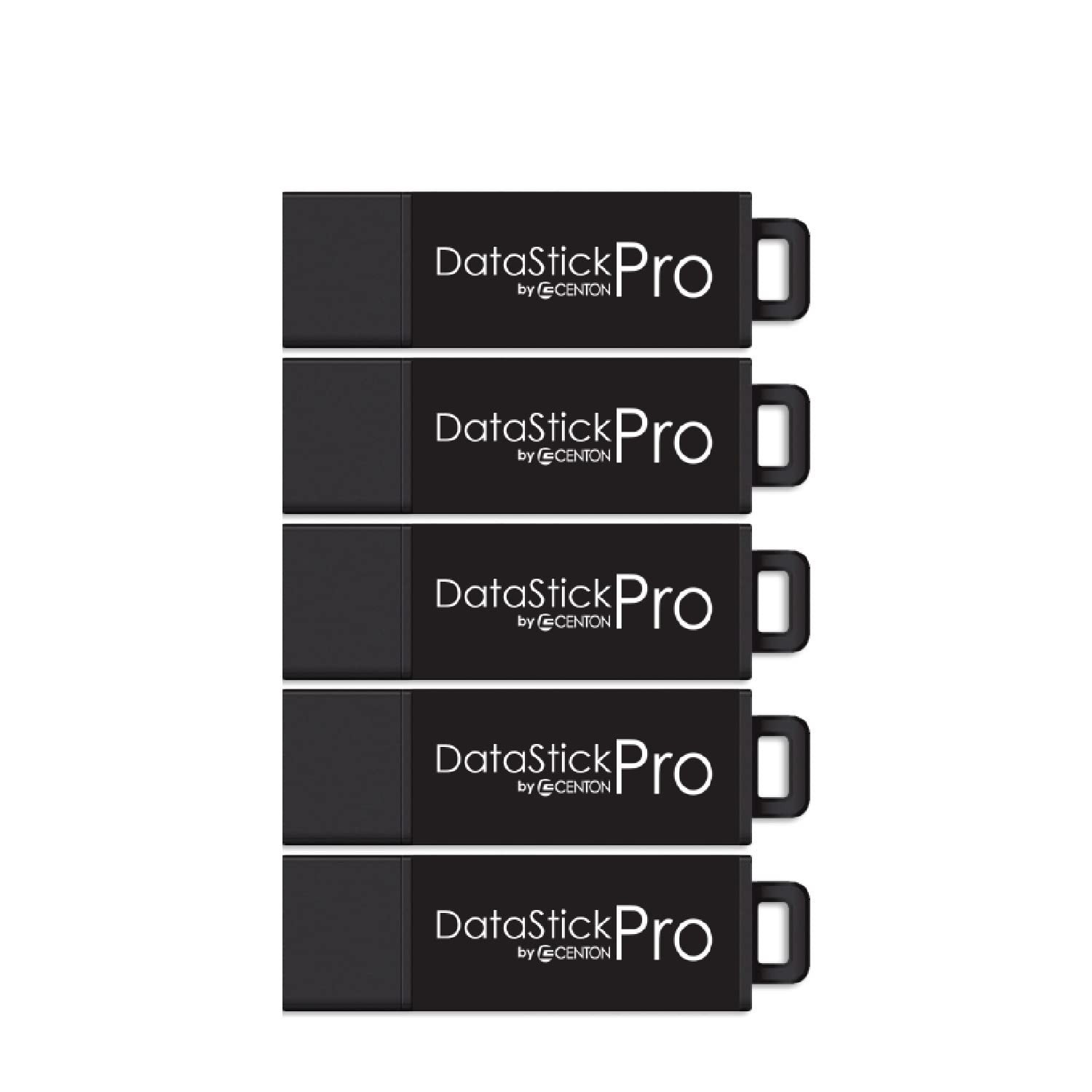Centon DataStick Pro USB 3.2 Gen1 Aluminum Flash Drive 16GB 5 Pack
