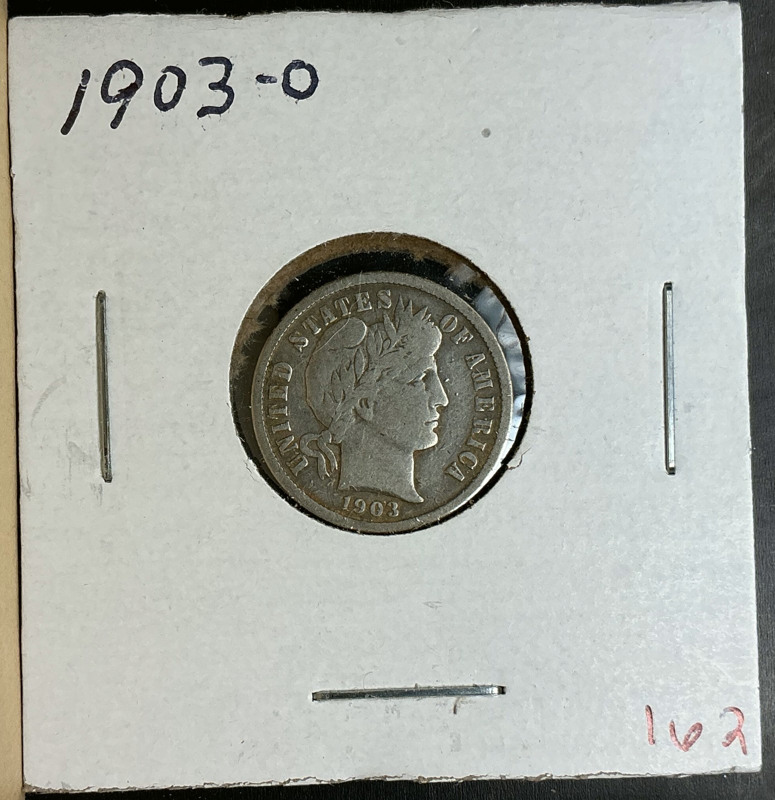 1903-O F Barber Liberty Dime New Orleans rare date silver collection great coin
