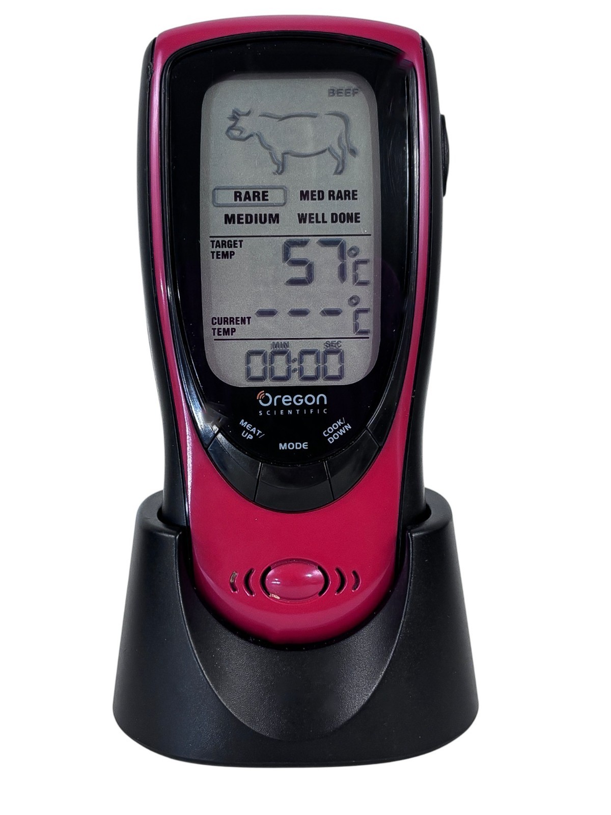 Oregon Scientific Wireless BBQ Thermometer AW131 Grill Right Wireless Talking