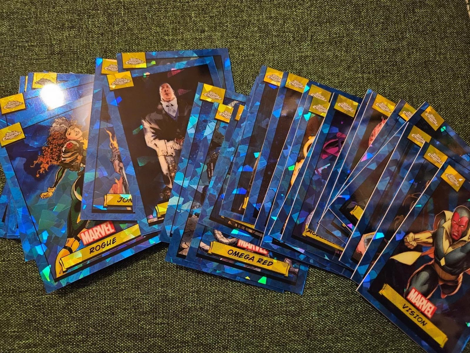 2024 Topps Chrome Marvel Sapphire BASE - Complete Your Set - Pick a Card