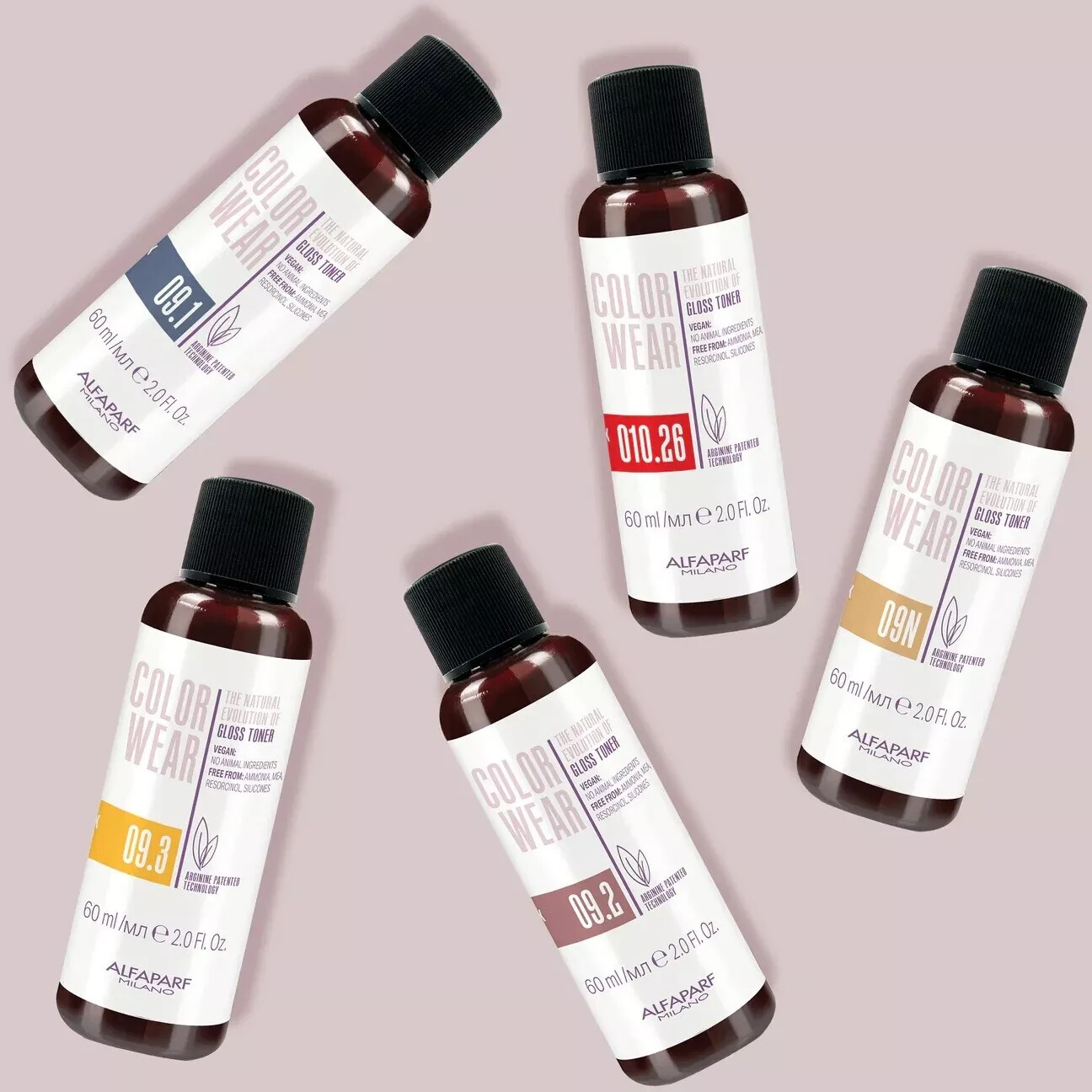 Alfaparf Milano Color Wear Gloss Toner 2 oz - Pick Your Shade
