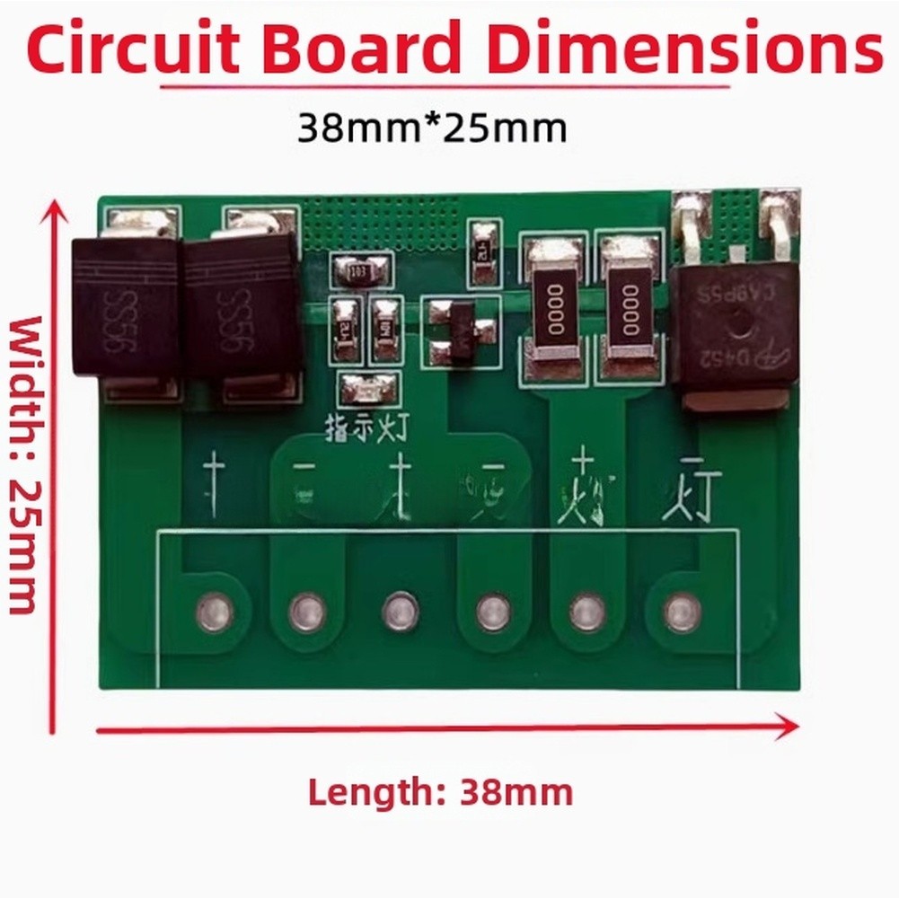 DC Solar Charge Control Circuit Board 45V 10A Battery Charge 20A Output