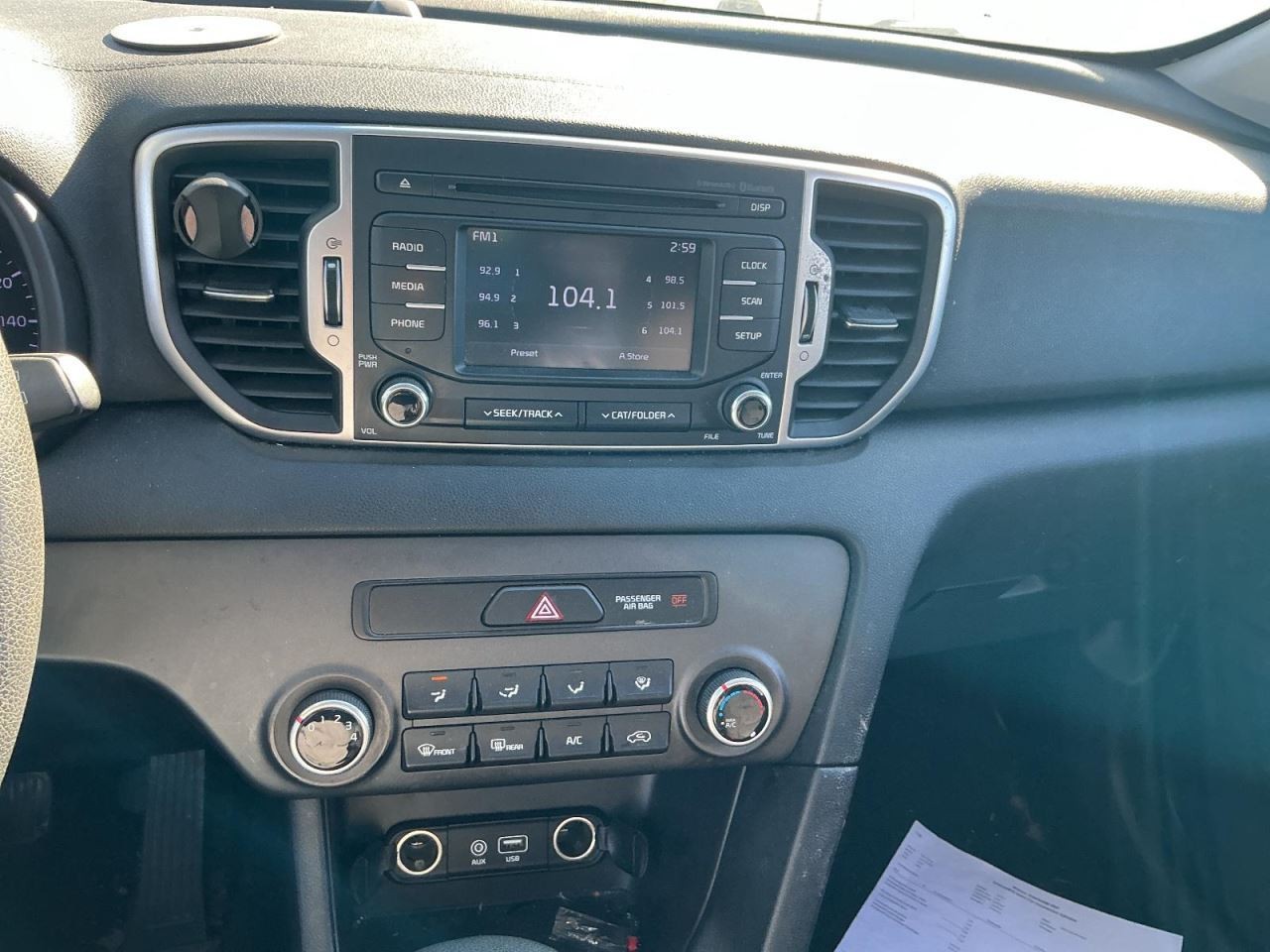 SPORTAGE 2019 Glove Box 4923934