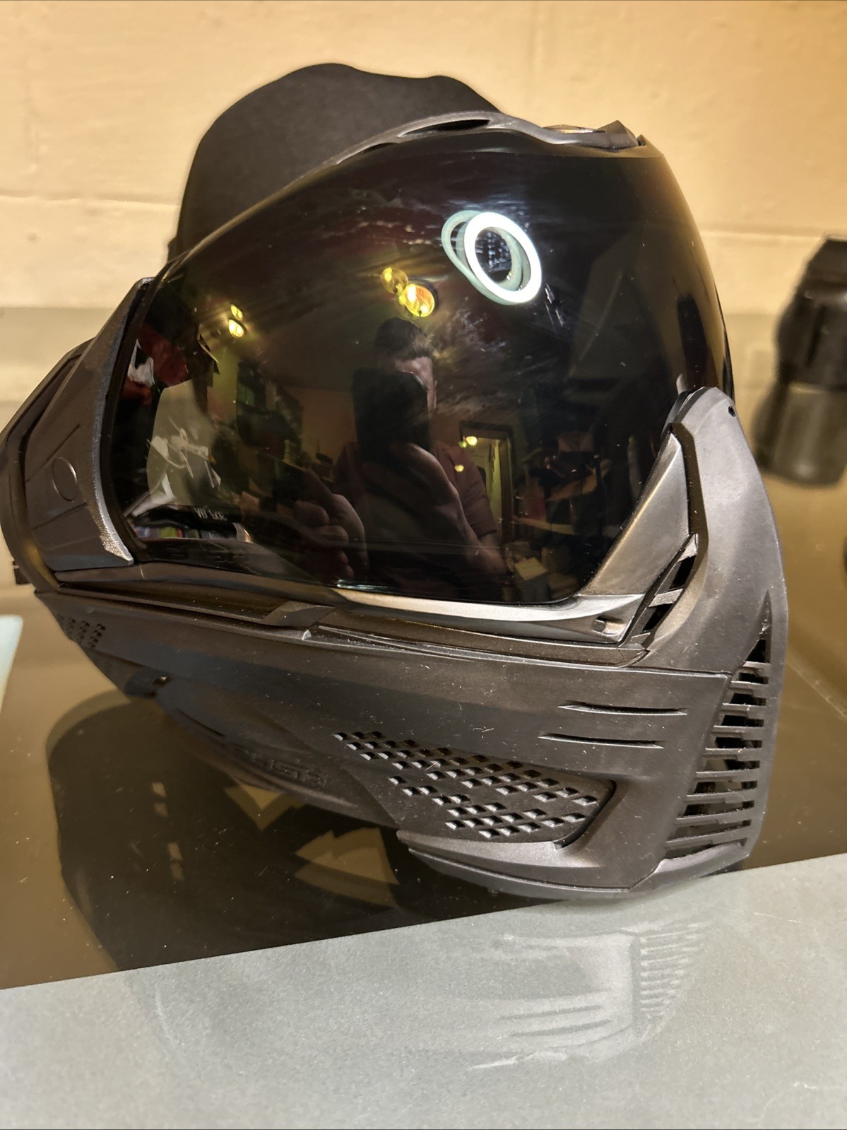 Push Unite Paintball Mask in Blackout Black