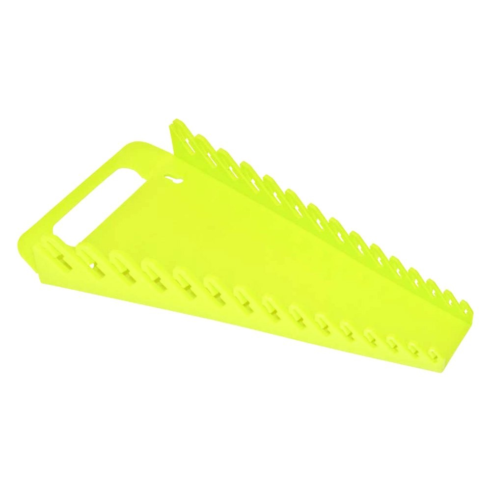 Ernst 5082HV 15-Slot Green Gripper Wrench Rack