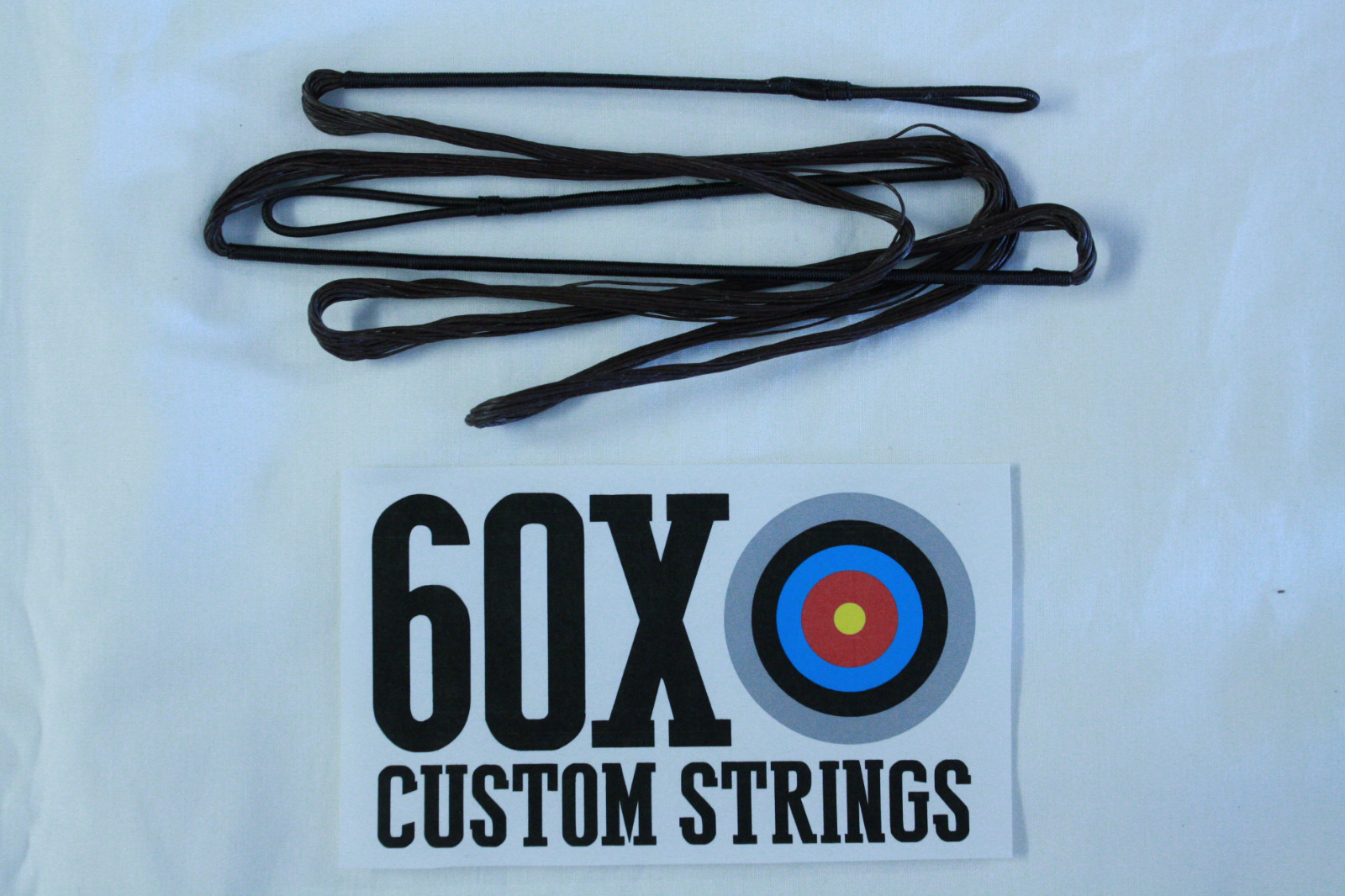 60X Custom Strings 57" D97 Tan Recurve Bowstrings Bow String