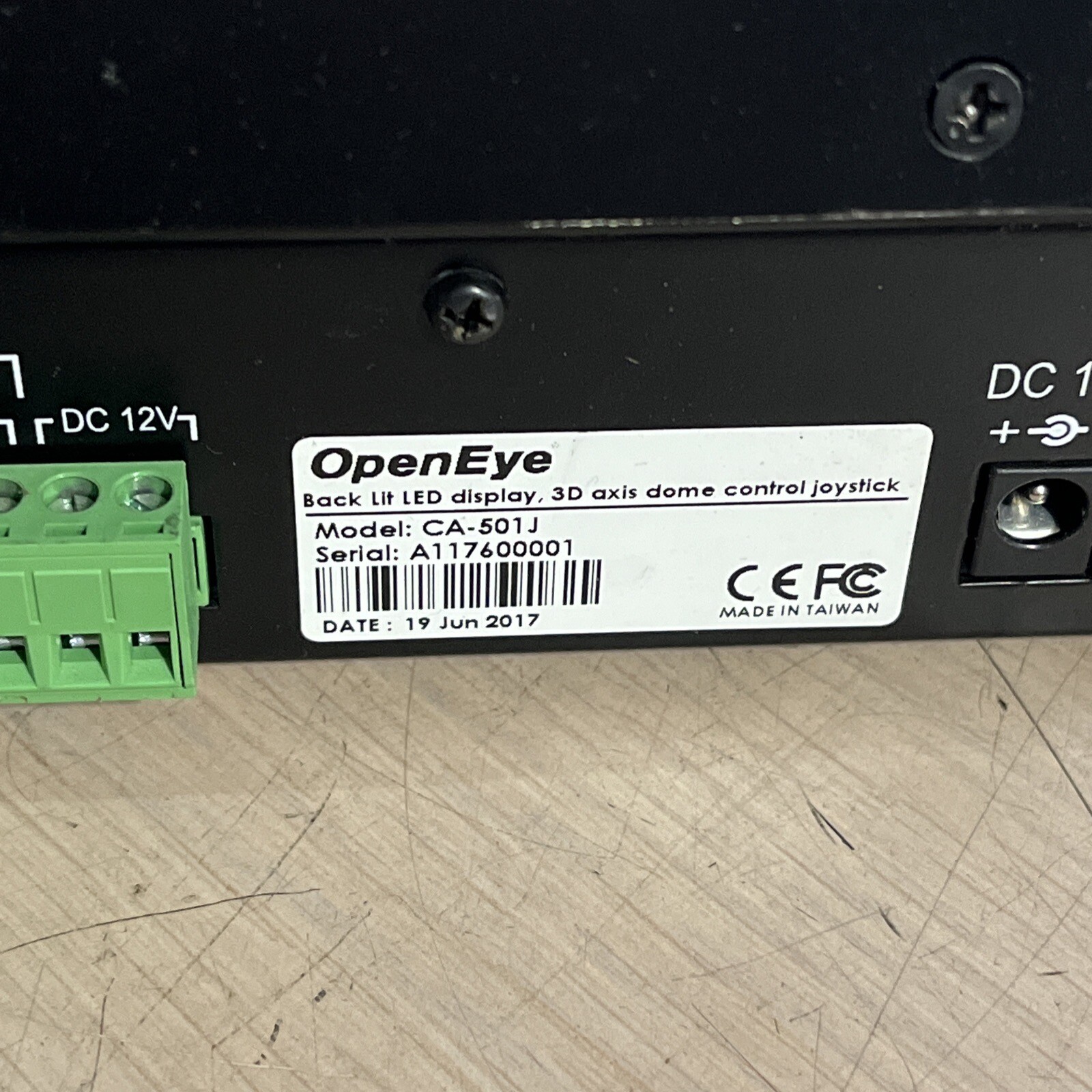 OPENEYE CA-501J JOYSTICK KEYBOARD