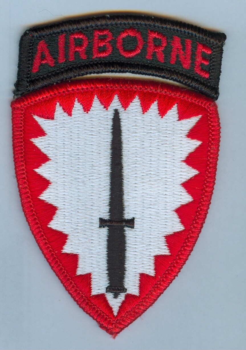 NEW ISSUE SSI: Special Operations Command (SOCOM) Europe w/  Airborne Tab .... X