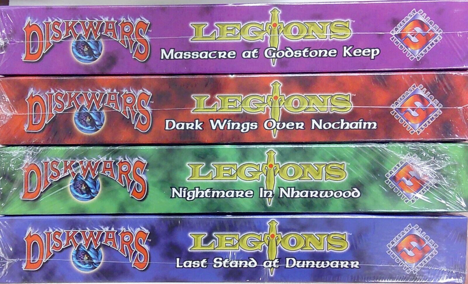 DISKWARS: LEGIONS SET OF 4  (FFG DW 18-21)