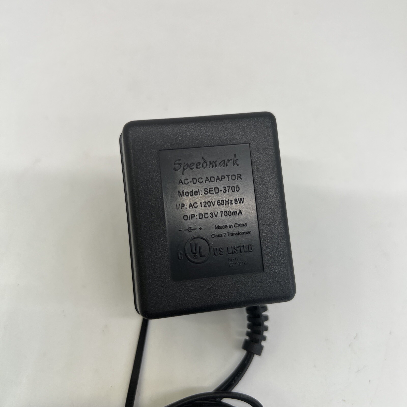 Speedmark AC/DC Adapter SED-3700