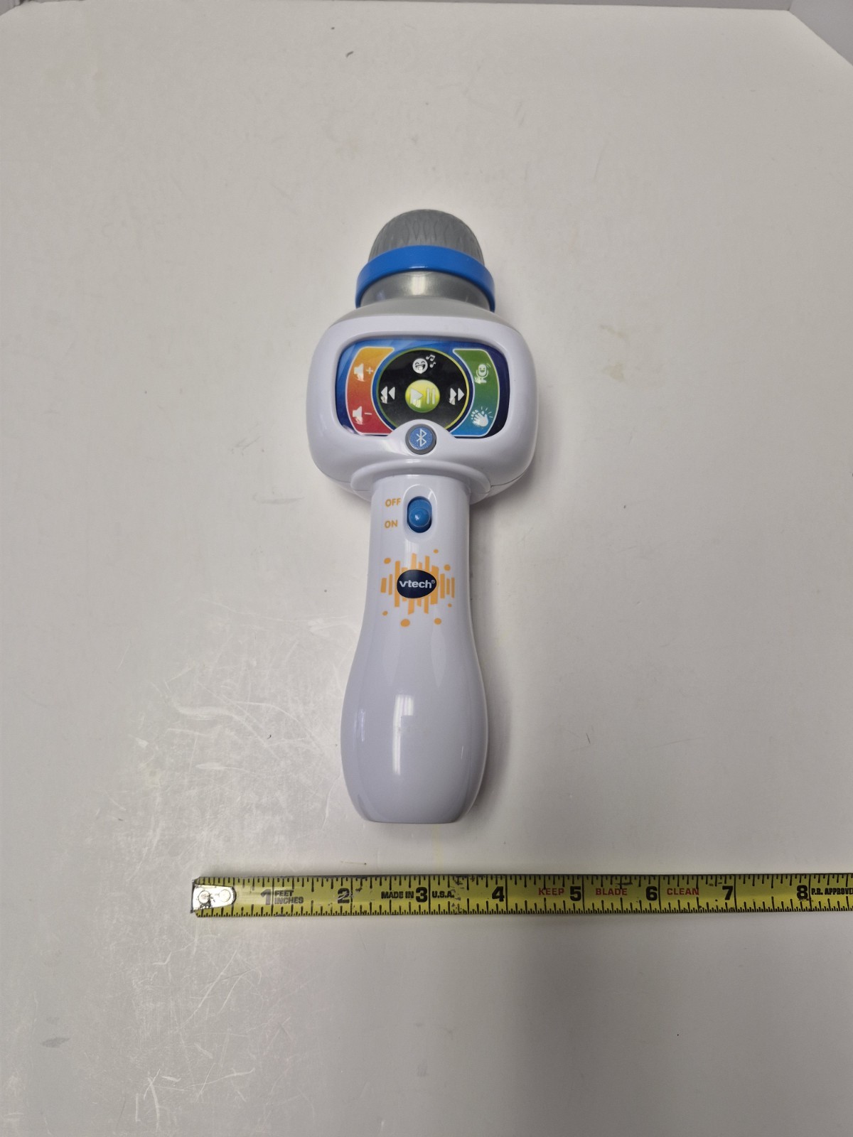 VTech Sing It Out Karaoke Microphone (Songs/Lights/Effects/Bluetooth) Tested