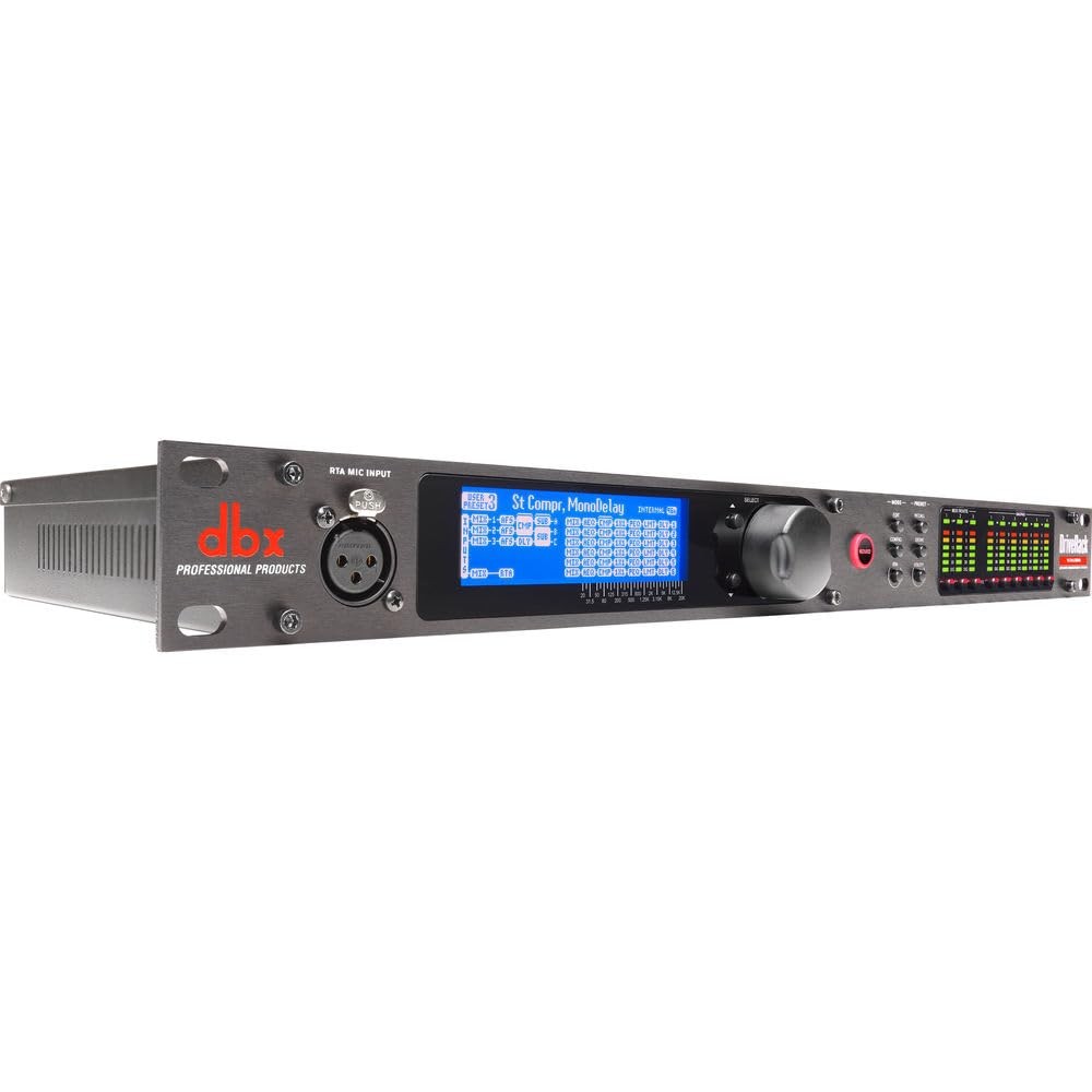 dbx DriveRack 260 2x6 I/O Loudspeaker Management System (Crossover, Graphic EQ,