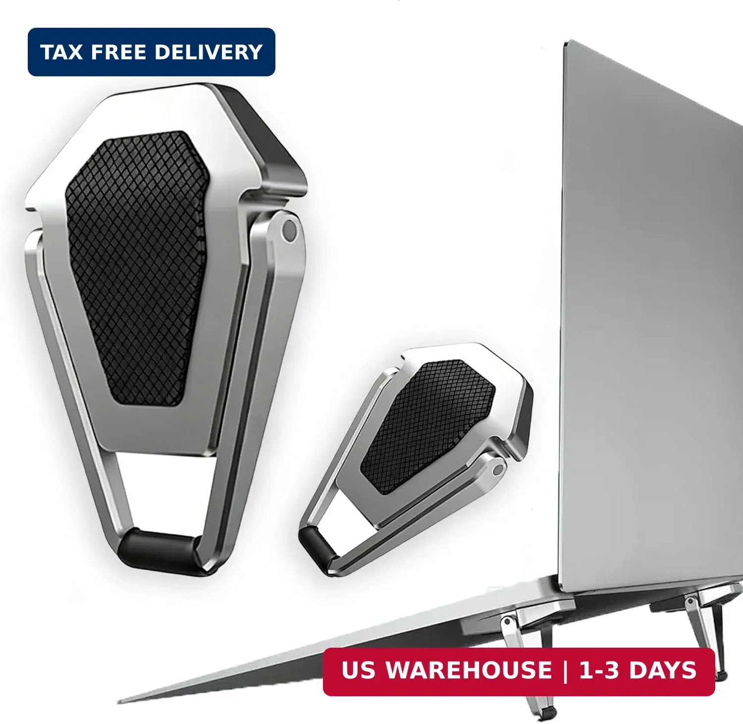 Laptop Riser Foldable Laptop Stand Portable Invisible Laptop Cooling Pad Laptop