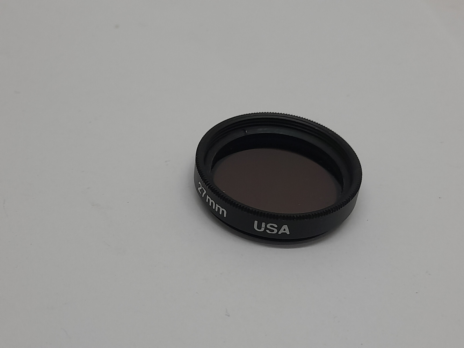 VIDCOR 27mm SCREW IN ND4 NEUTRAL DENSITY MINTY VERY CLEAN METAL FILTER USA MADE