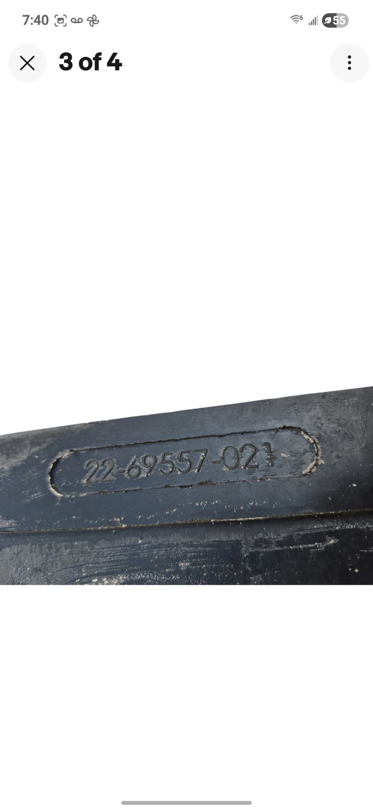 western star mudflap 22-69557-021