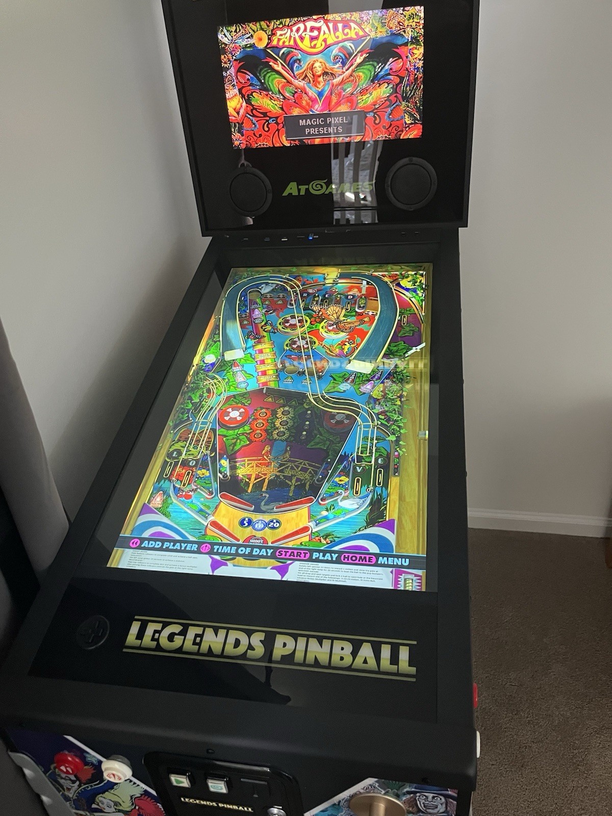 atgames legends pinball HD with 84 tables installed