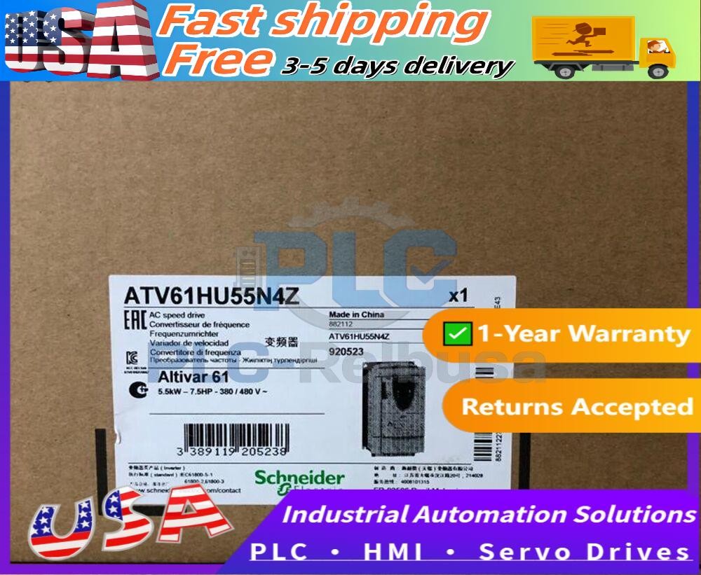 1 PCS NEW SCHNEIDER ATV61HD55N4Z Inverter