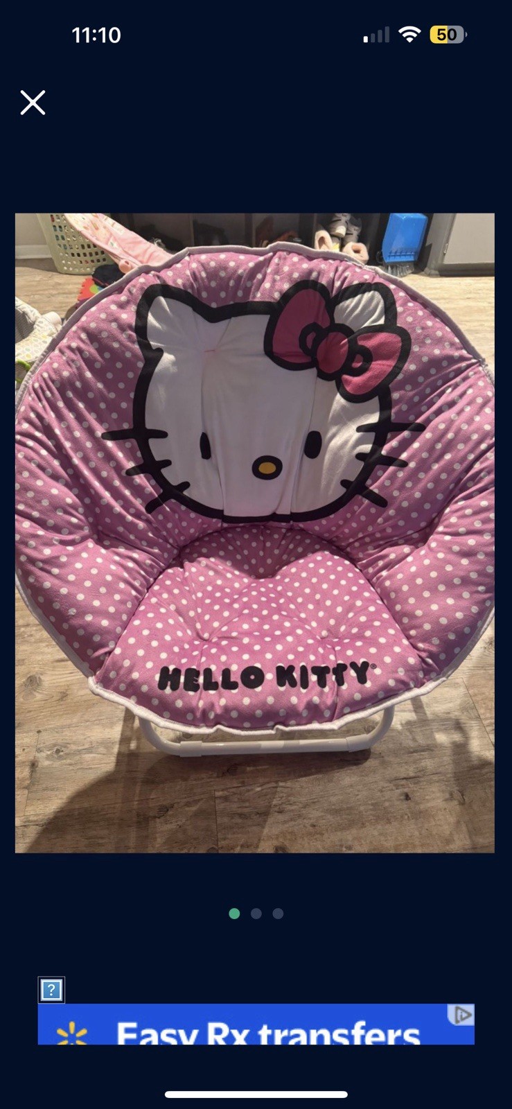 Hello Kitty Foldable Chair