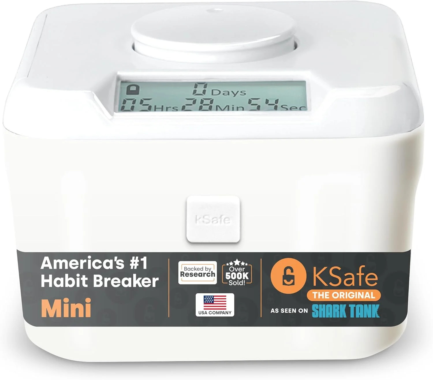 Kitchen Safe Time Lock Safe - Phone Safe Box with Timer, Timed Lock Box for Snac