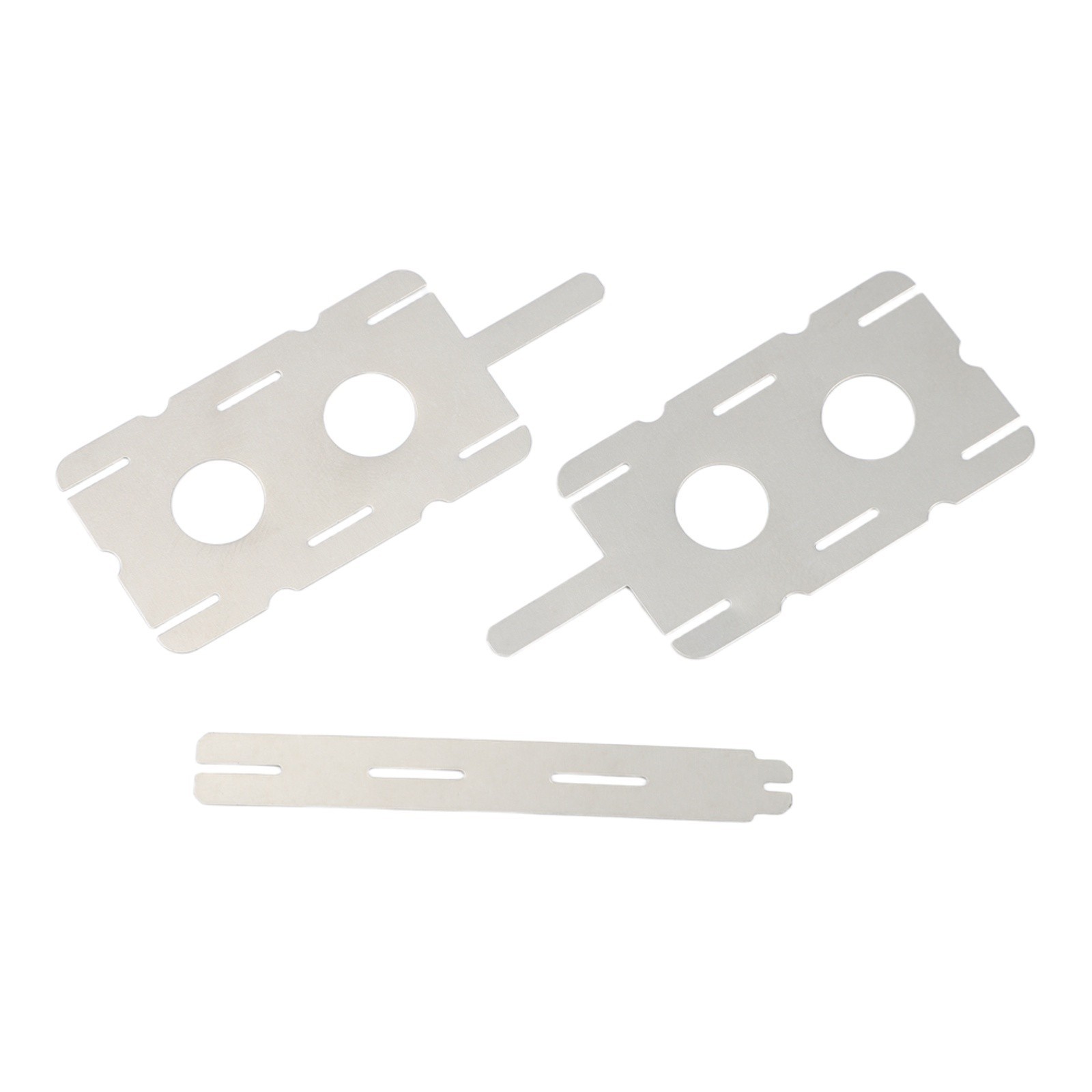 Nickel Sheets 30PCS Polygonal Battery Sheets for Spot Welding and DIY Projects