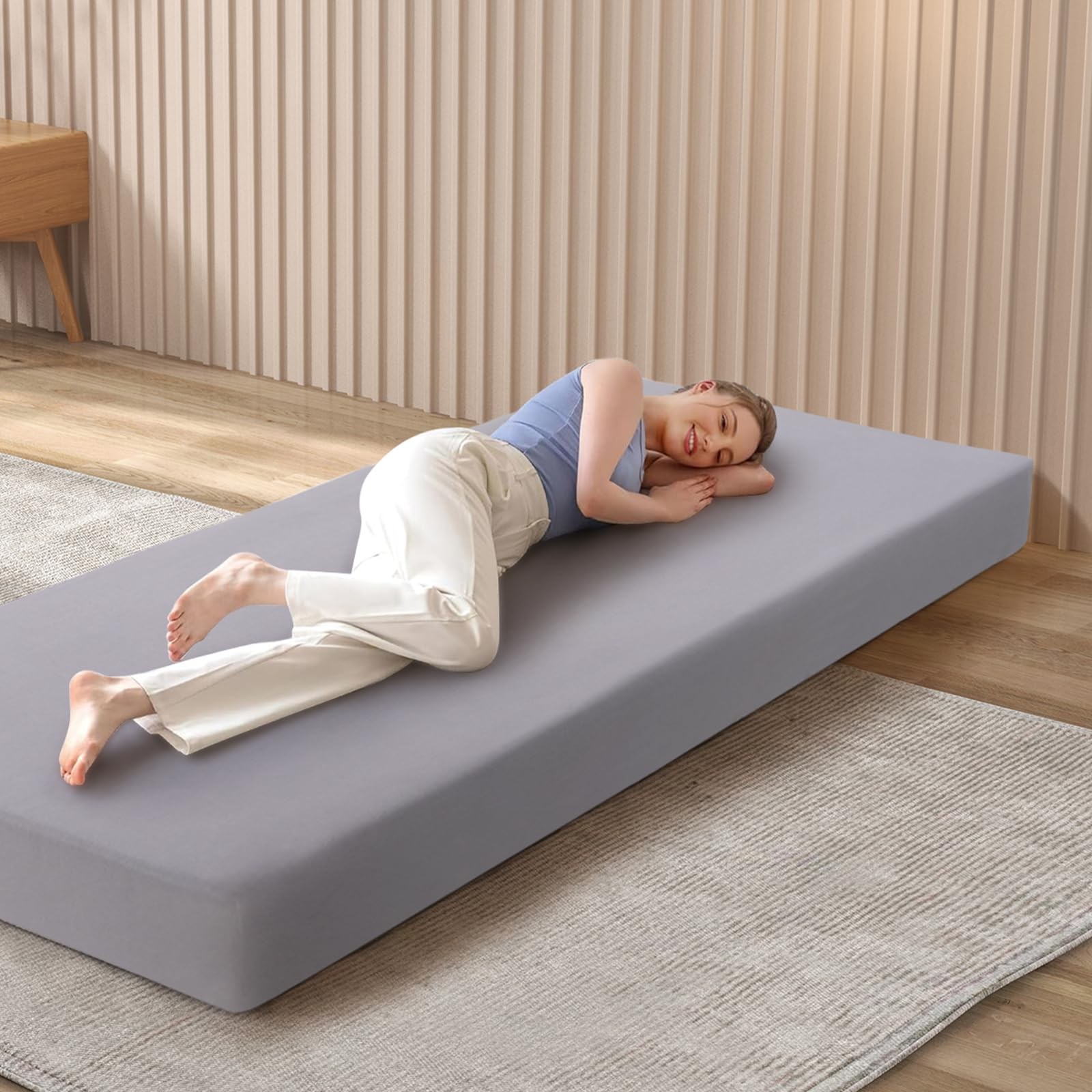 Cot Sheets 31" x 75", Cot Fitted Sheet for Narrow Twin/RVs Bunk/Camper Bunk/G...