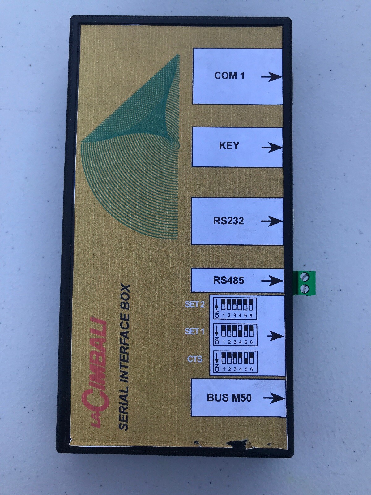 La Cimbali Espresso Machine serial interface box