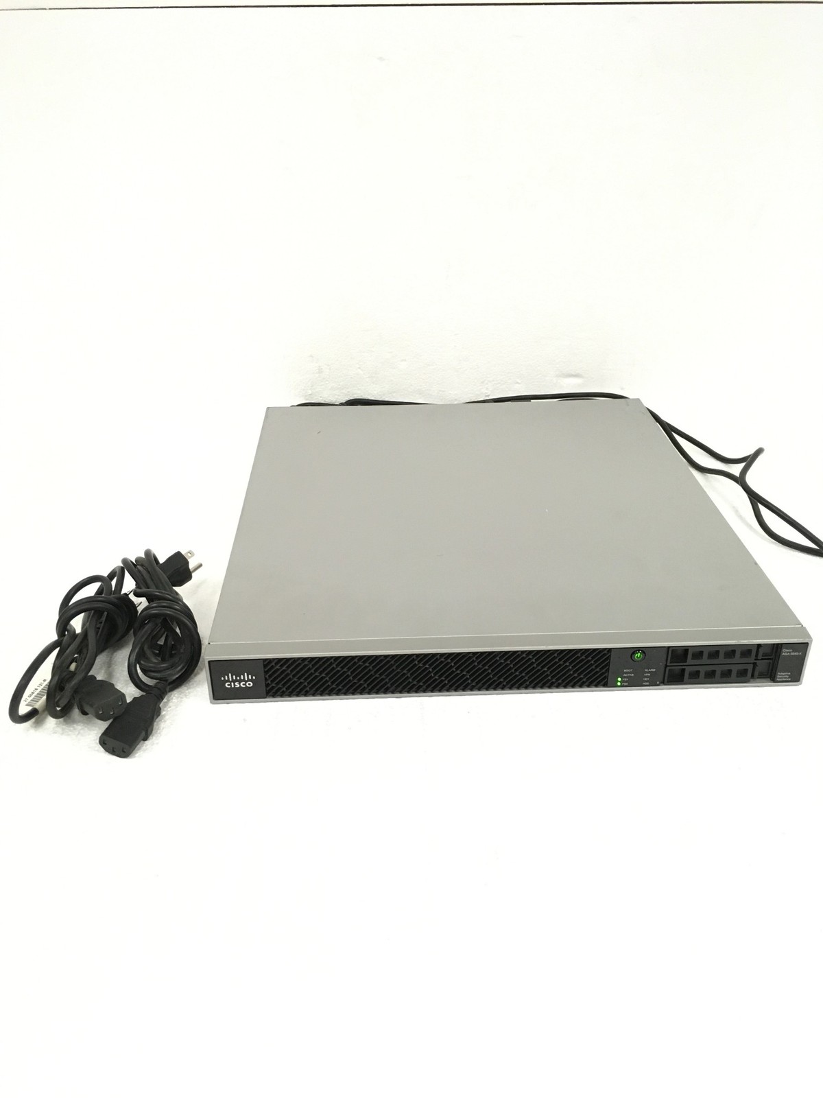 Cisco ASA 5545-X 8-Port Adaptive Security Appliance w/ 2x Power Supply's, WORKS
