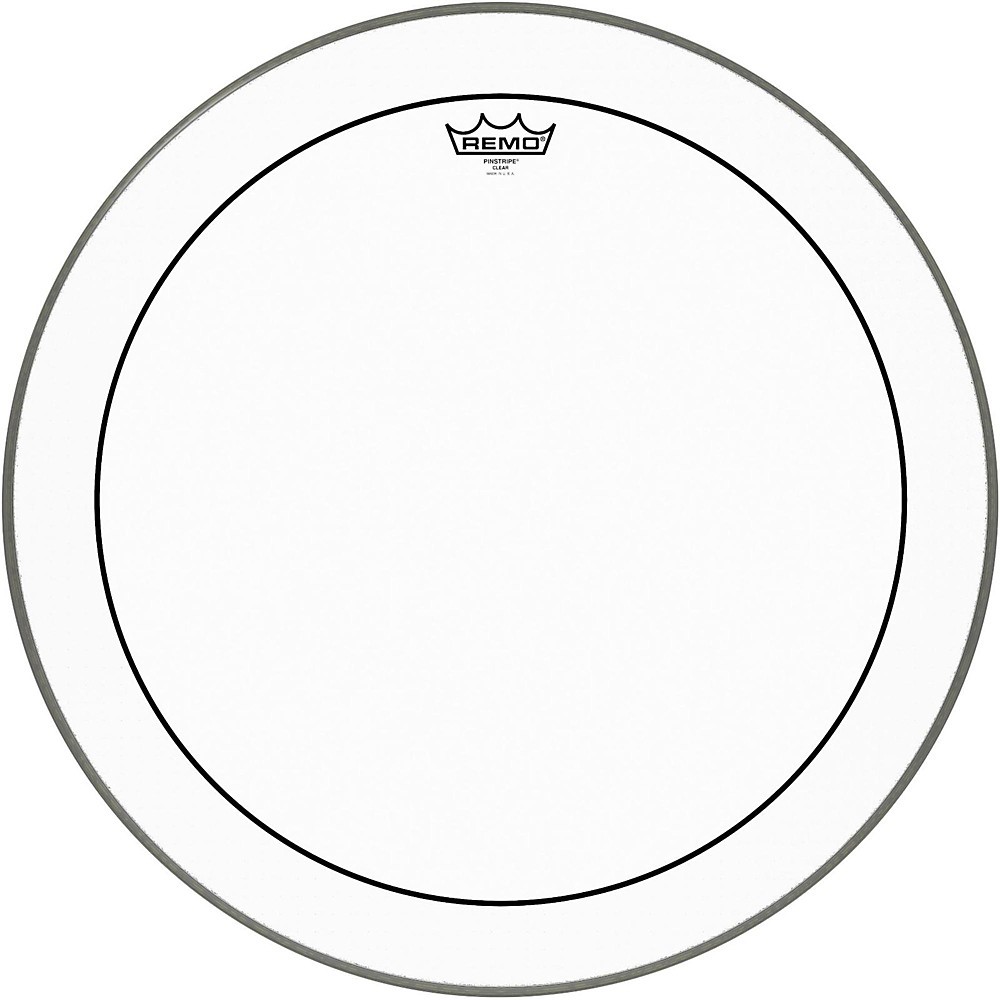 Remo Pinstripe Clear Bass Drum Head  22 in.
