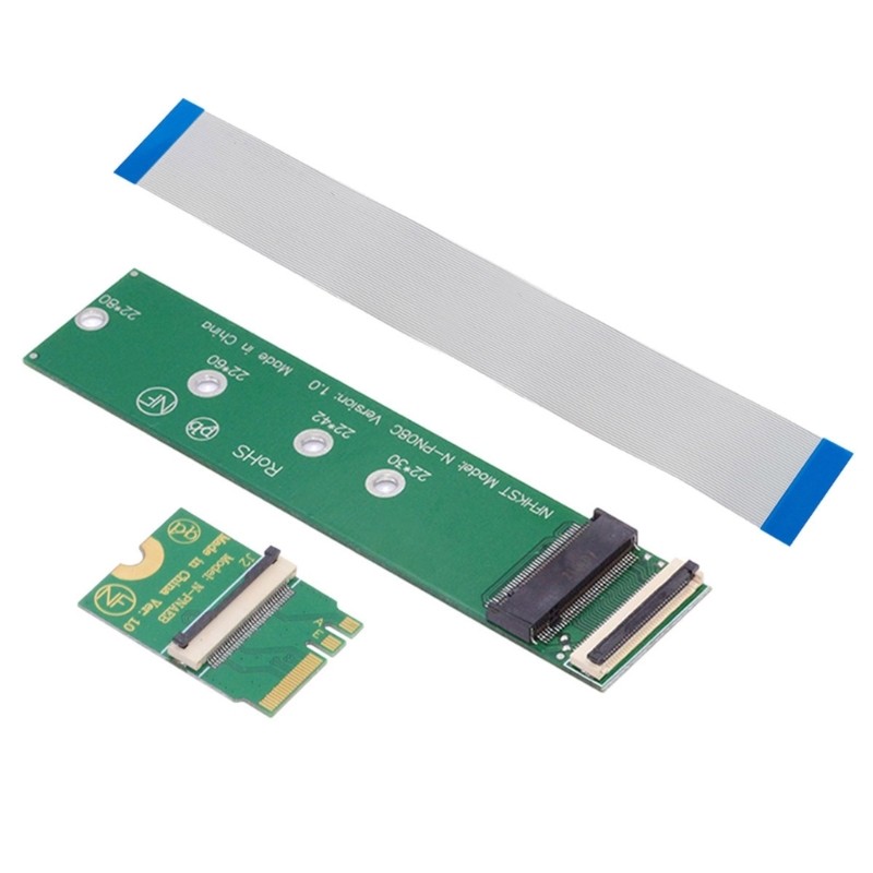 Flexible M.2 A+E Key to NVME SSDs Adapter Cable for Easy Installation