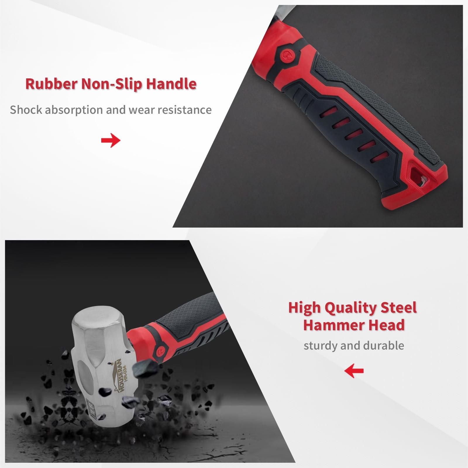 Mini Sledge Hammer,Small sledgehammer Short Handle 1lb | Stubby Hammer, Drilling