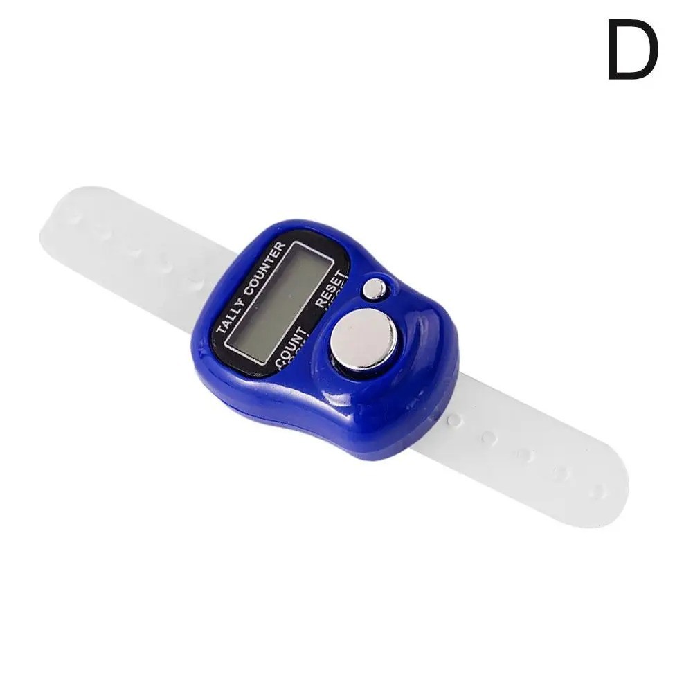 Digital Finger Counter Ring Hand Tally Clicker Knitting Row Counter