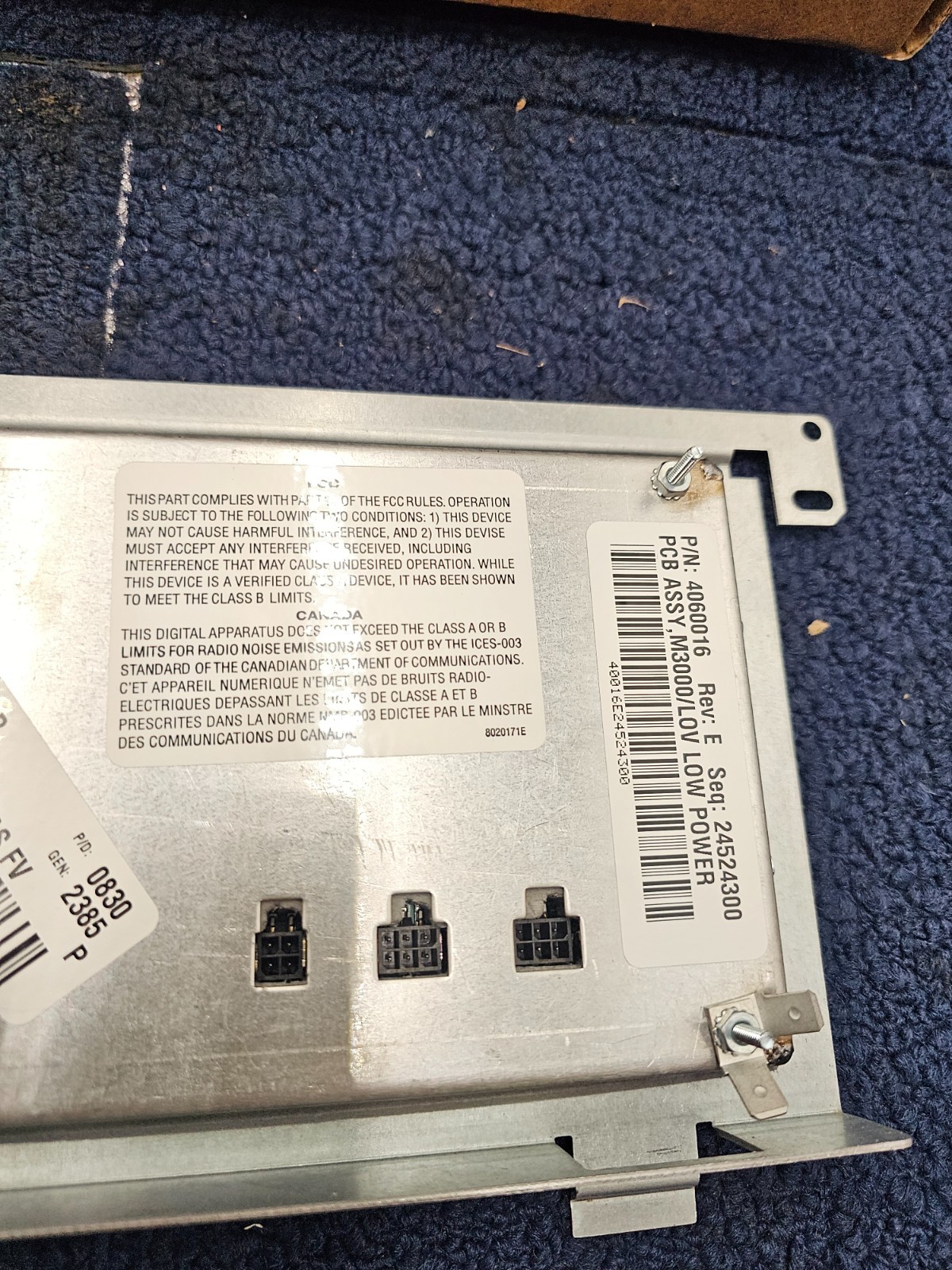 Frymaster 1081284SP M3000 Computer Control Assembly Fits BIELA14 Fryer