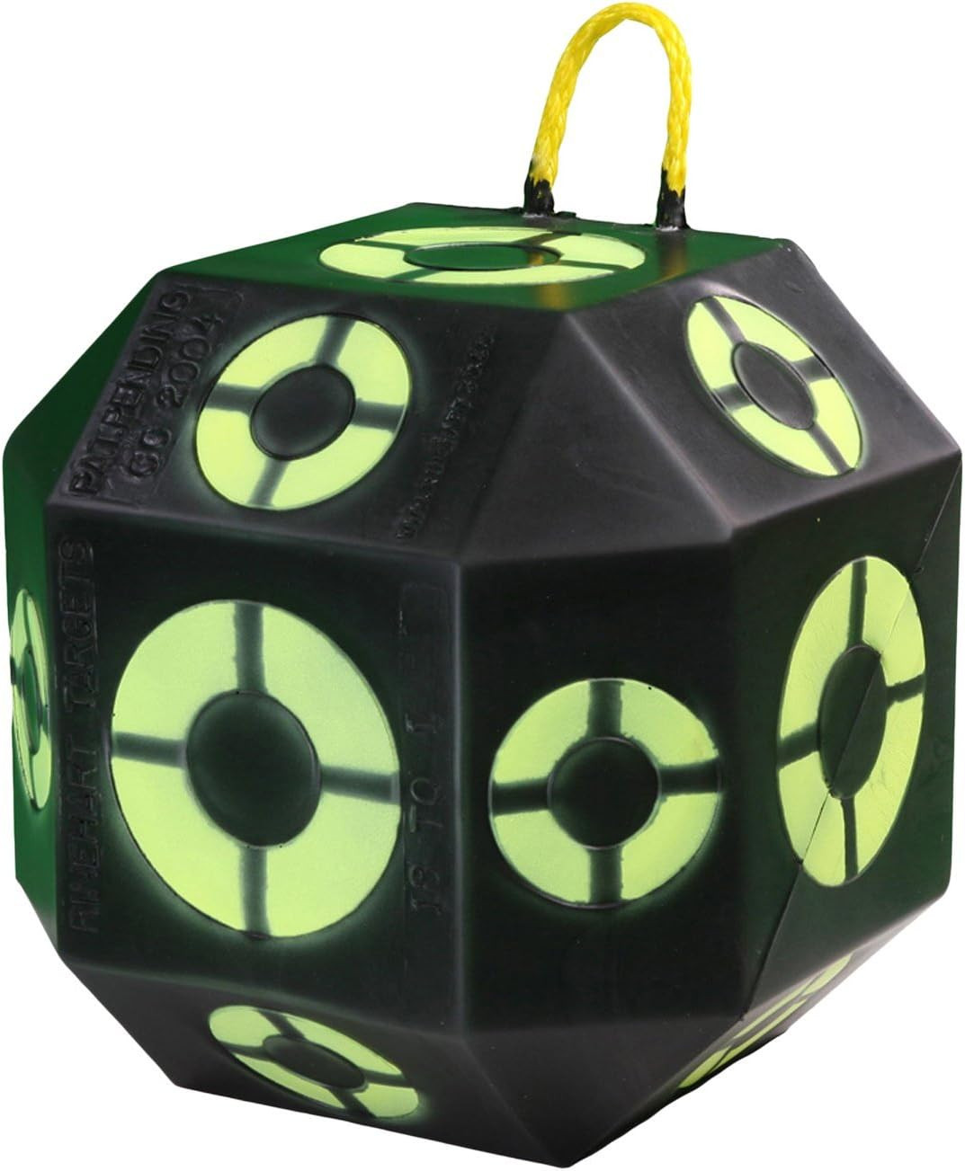 Rinehart Targets 18-1 Broadhead Target, Black, 15X15X15 (28007)