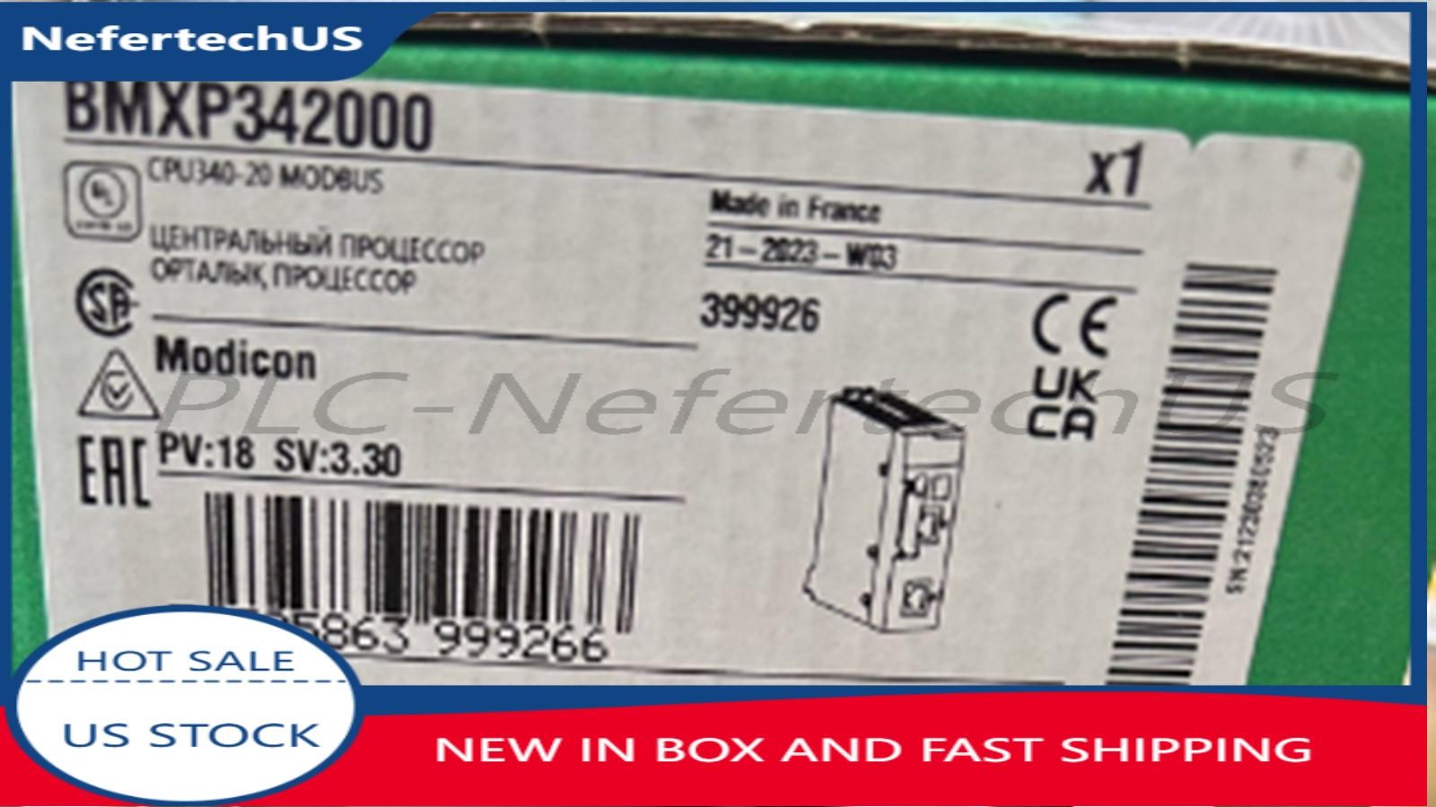 New In Box Schneider BMXP342000