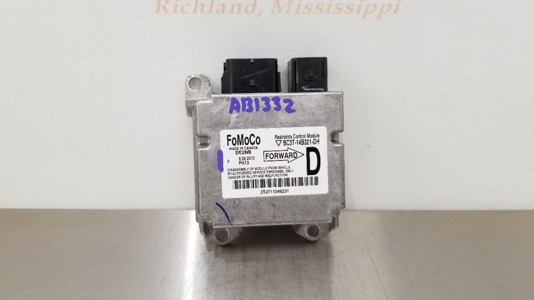 11 FORD F350 SD SRS RESTRAINT CONTROL MODULE BC3T14B321DH