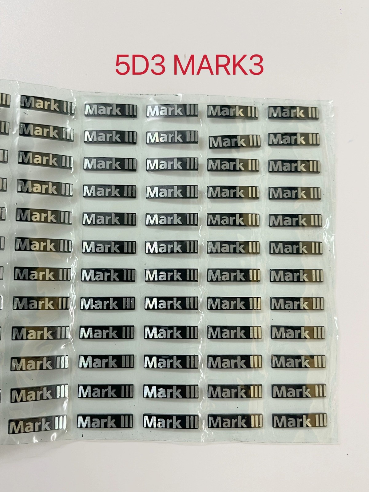 For Canon 5DIII 5D3 MarkIII Label Nameplate Logo Nameplate