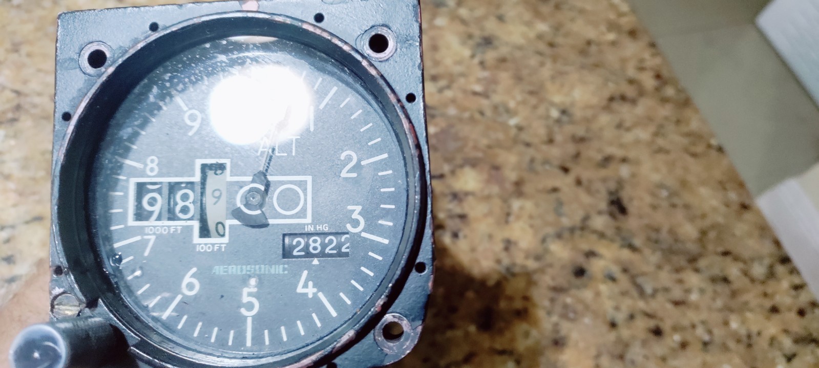 ALTIMETER PRESSURE-AIRCARFT INSTRUMENT  part no 101435-11719