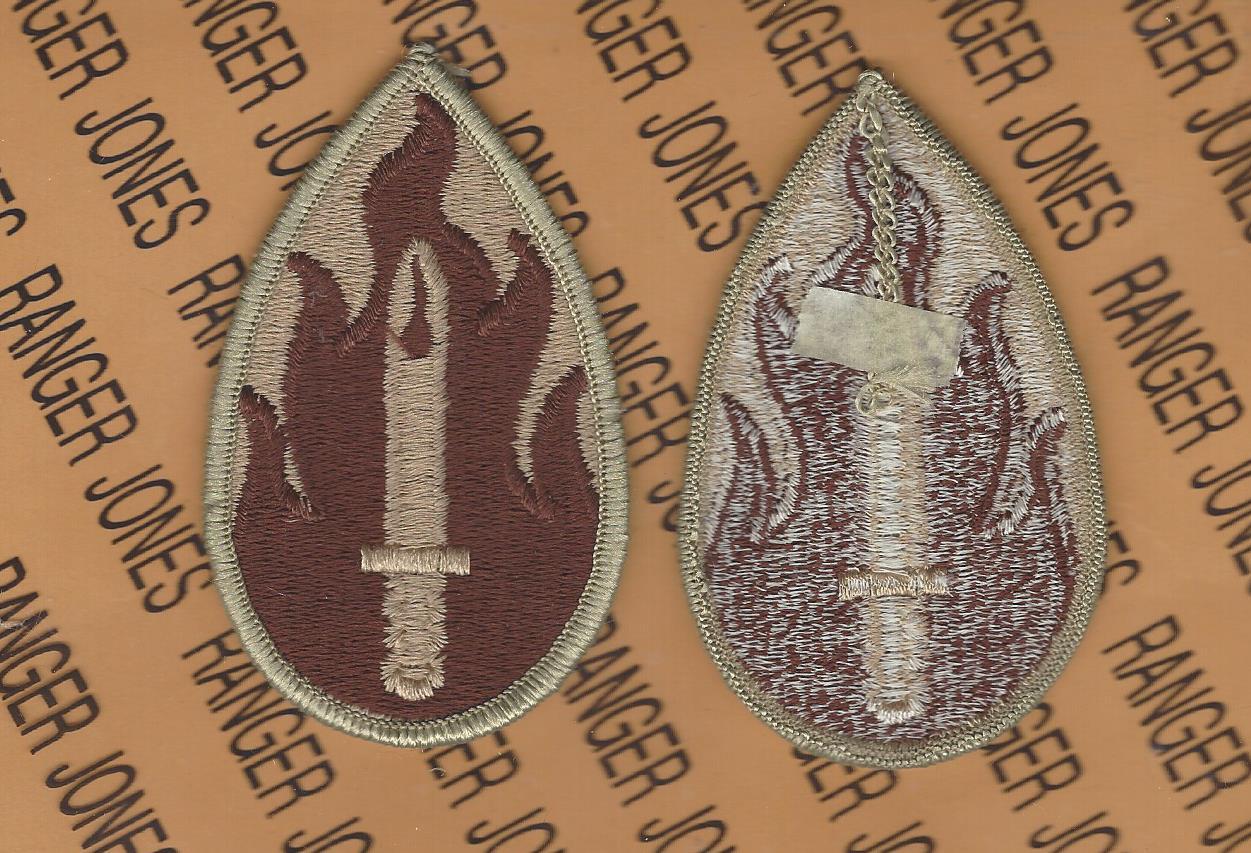 US Army 63rd Infantry Division Desert DCU uniform patch m/e