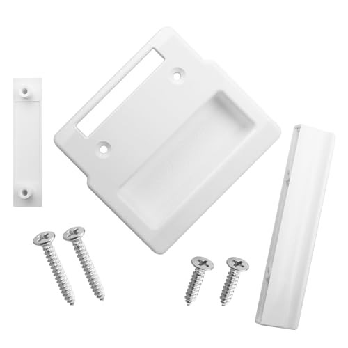 Screen Hardware Kit for Andersen Door,White Screen Door Handle Kit for