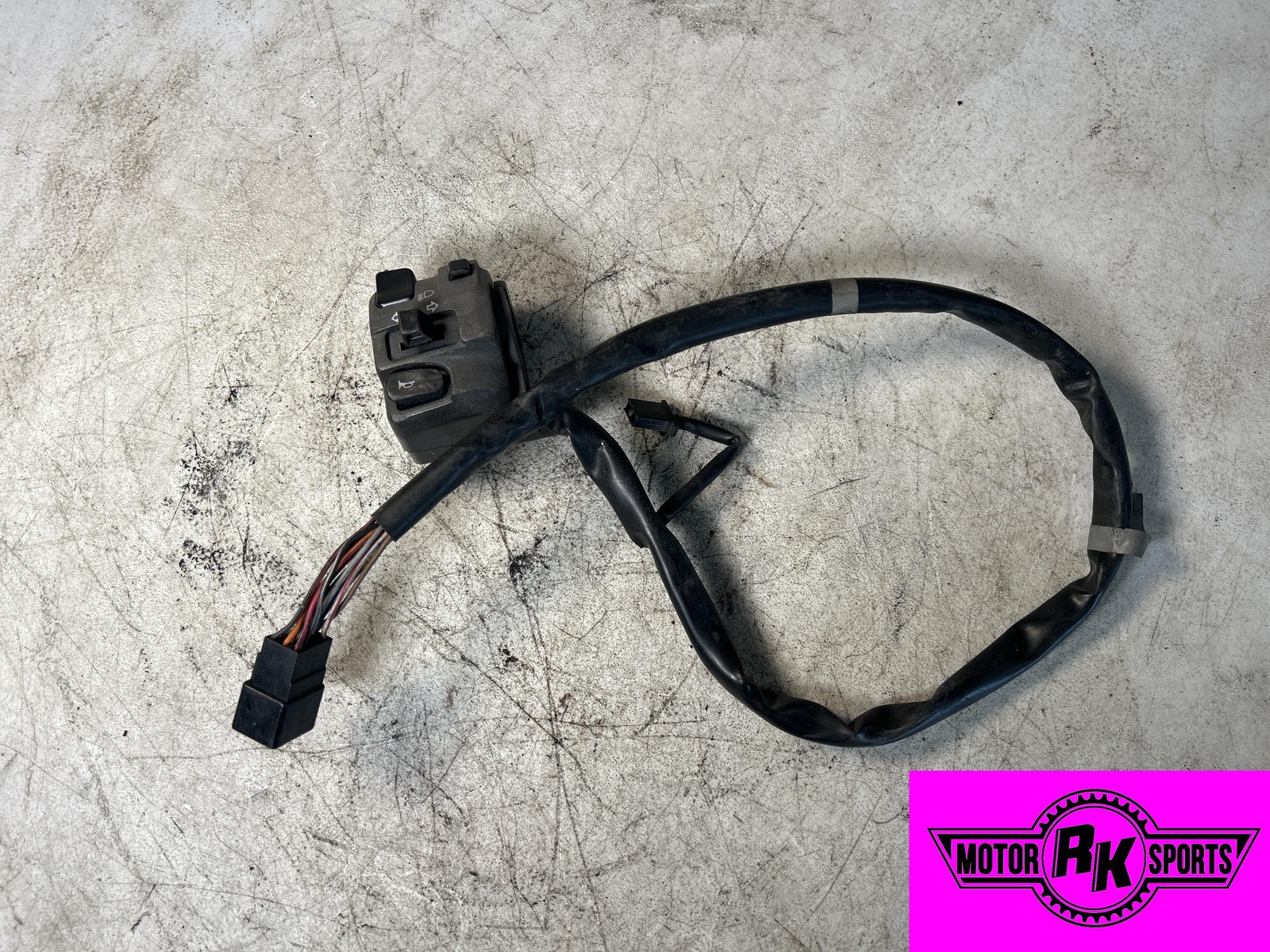 05-06, 2005-2006 KAWASAKI NINJA ZX6R/636 LEFT HANDLEBAR CONTROLS SWITCH ASSEMBLY