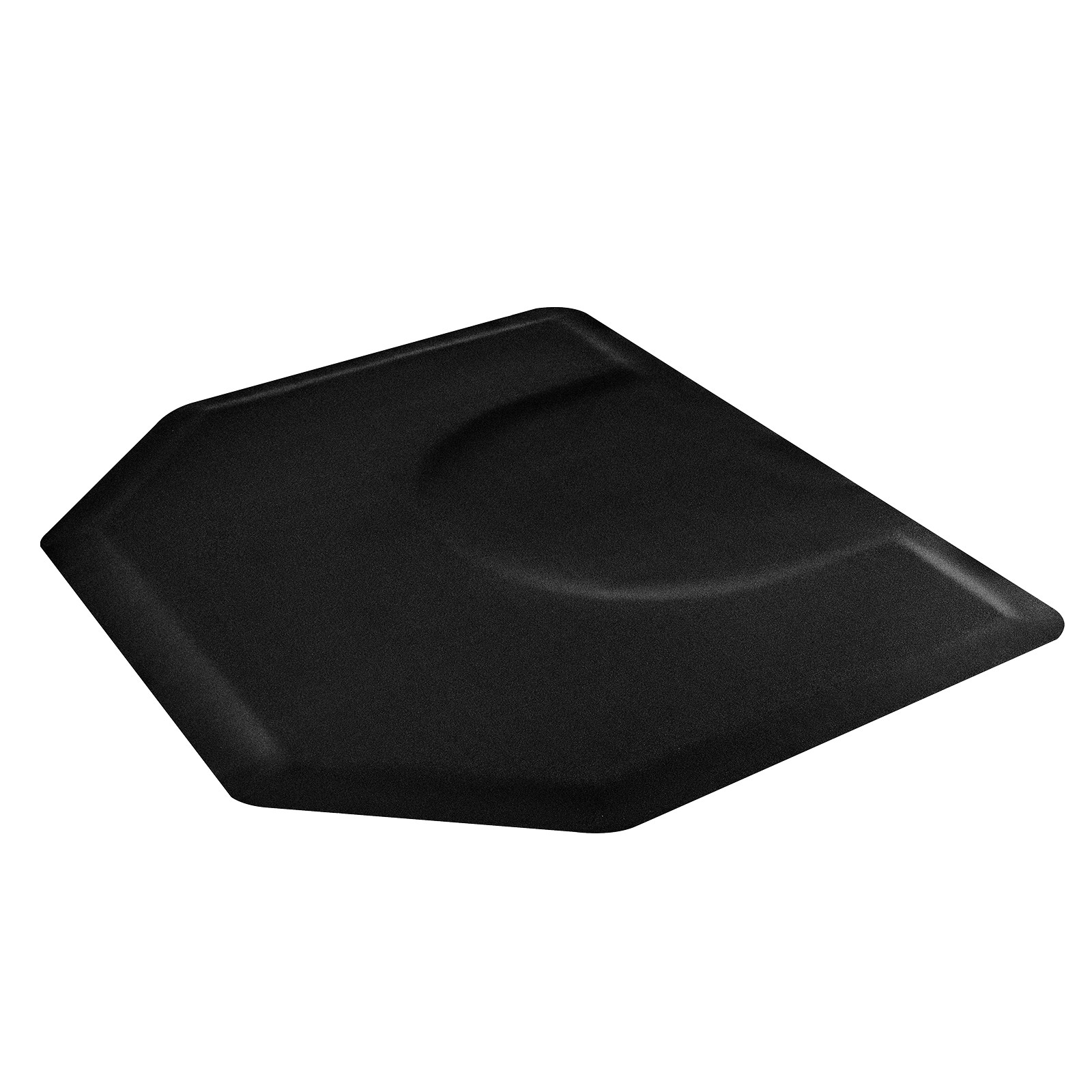 Salon Mat for Hair Stylist 4 x 5 FT Hexagon Salon Chair Mat 1/2-inch Thick