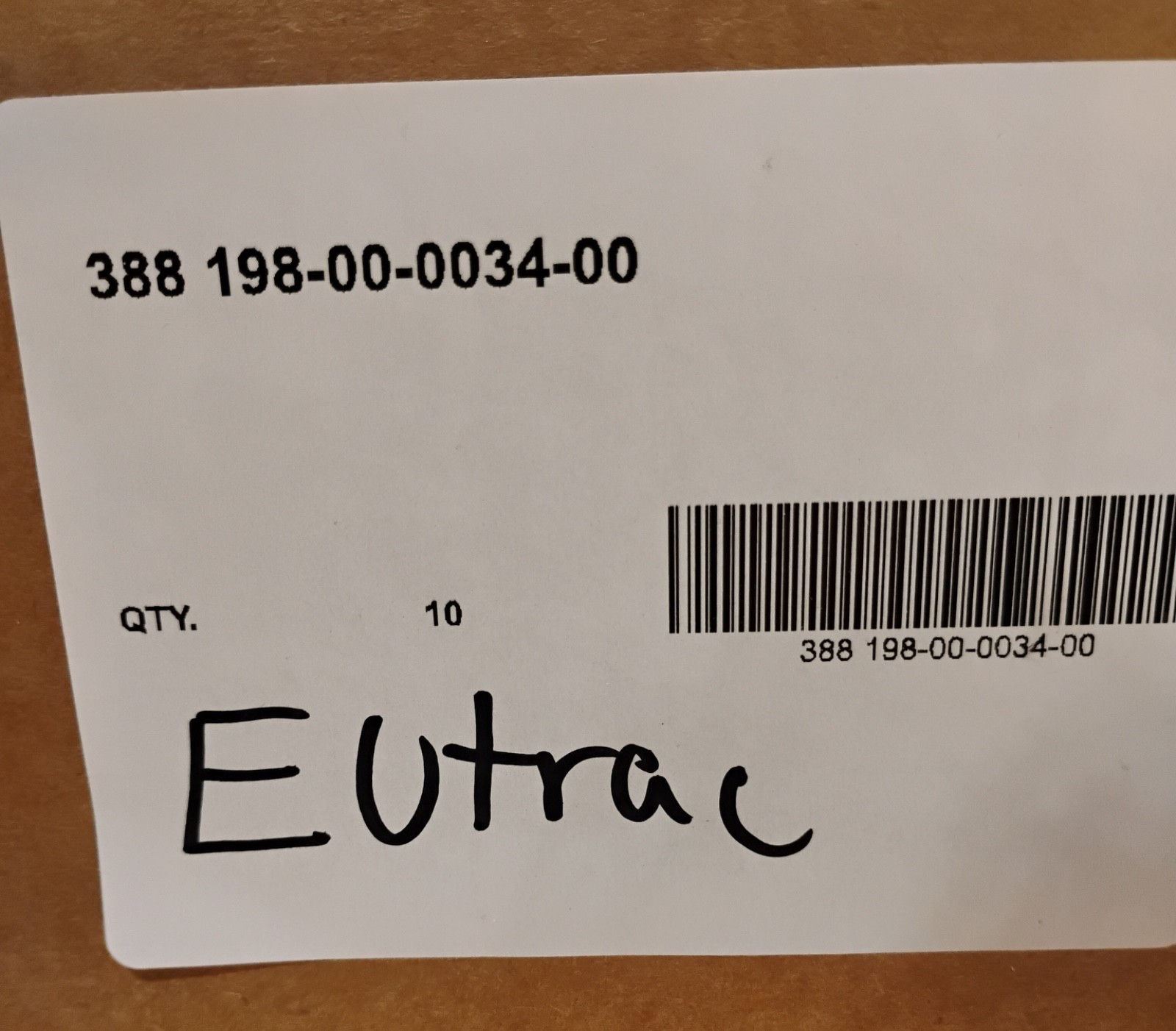 Eutrac 388 198 00 0034 00