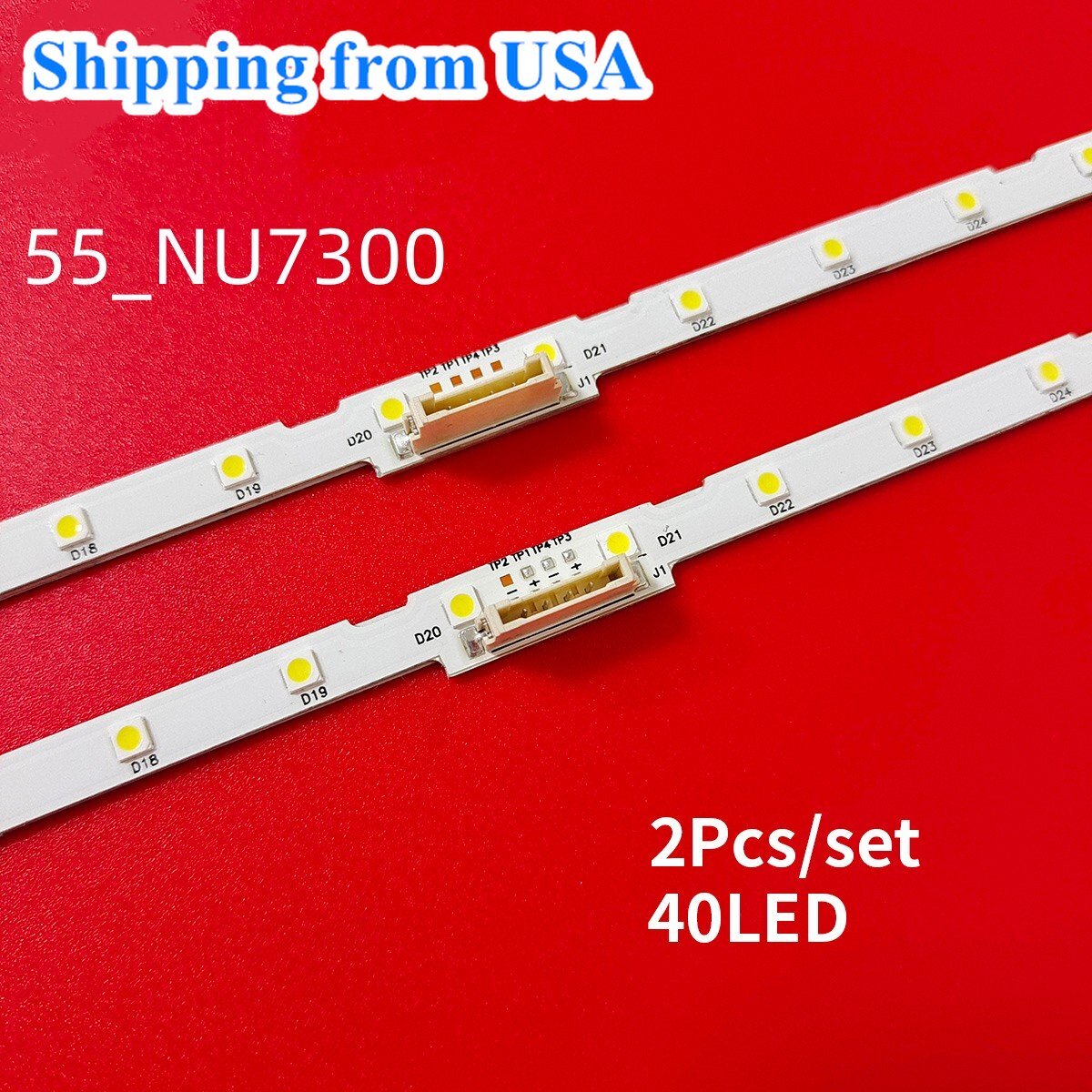 LED Strips for UN55NU7100 UN55NU7300 UE55NU7105 UN55NU6900 UE55NU7400 UE55NU6900