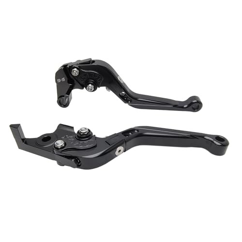 Brake Clutch Lever Set Replacement for Yamaha MT07 FZ07 14-25 / MT10 Black