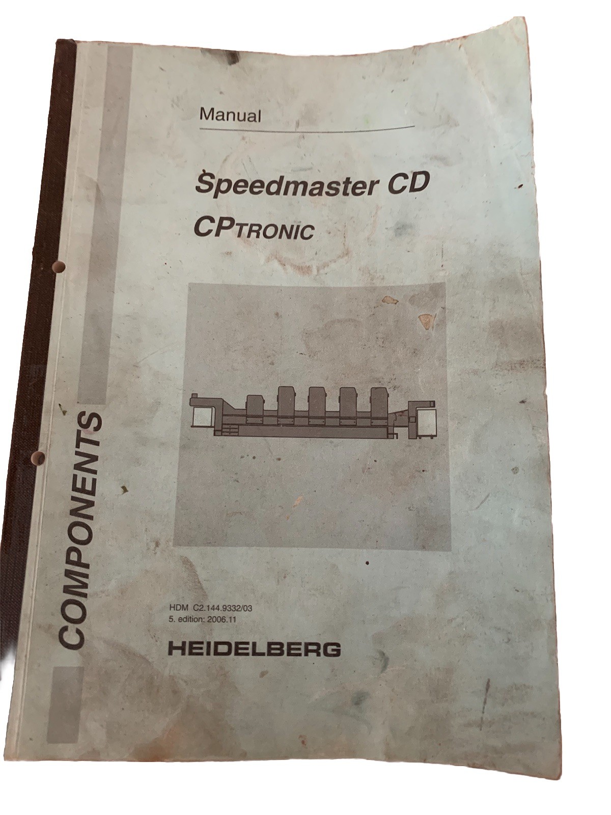Heidelberg Speedmaster CD.                                 CP Tronic Manual