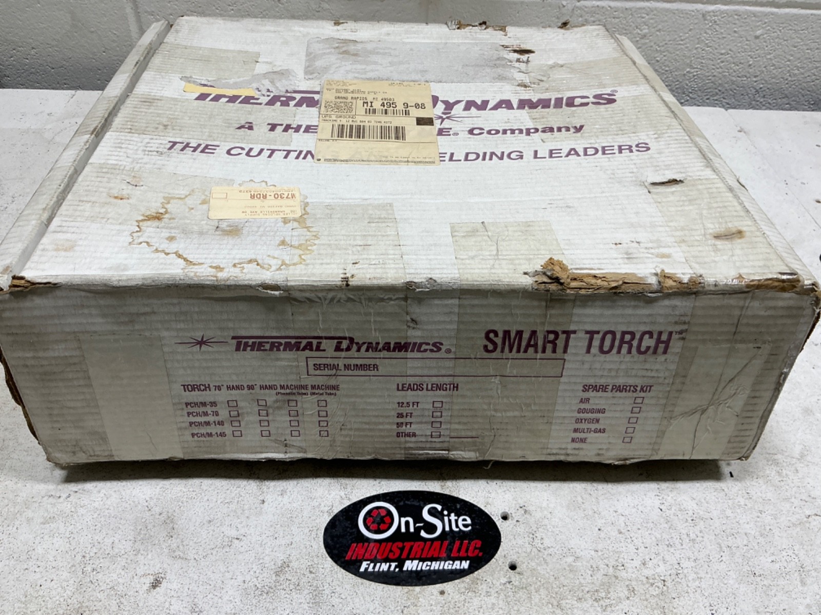 THERMAL DYNAMICS 1TORCH SL100 RPT REPLACEMENT PLASMA CUTTING MACHINE TORCH