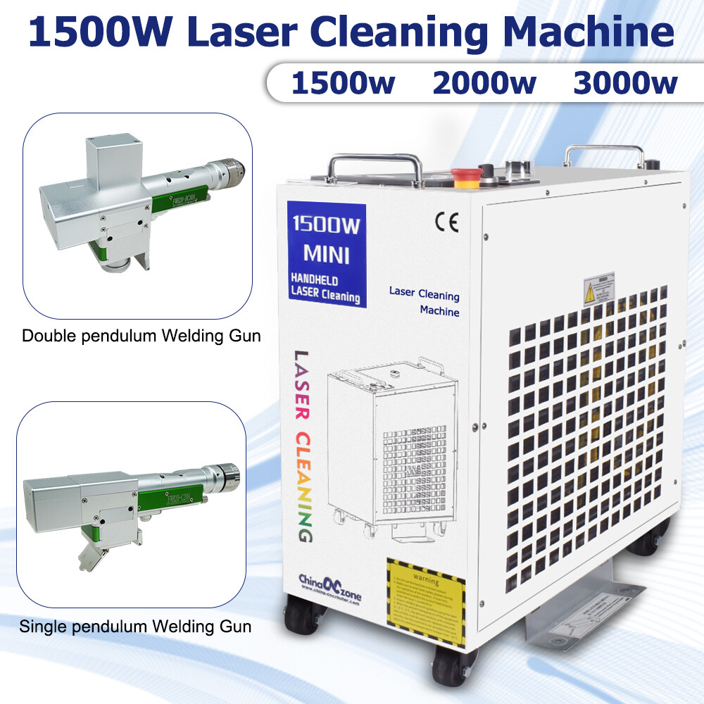 1500W Laser BWT Rust Removal Tool Laser Cleaning Machine Remove Oil Paint【EU】