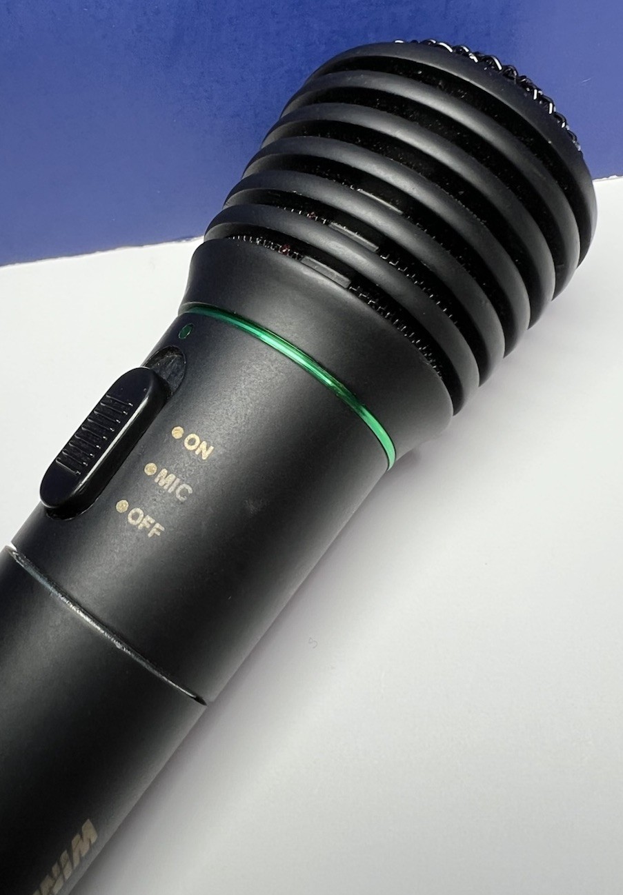 Winbel WM-308 Super Professional Microphone Black Wireless - Tested