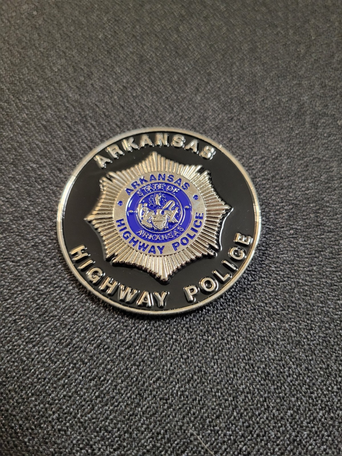 Arkansas Highway Police Challenge Coin - #'d Out of 250 Limited Mint