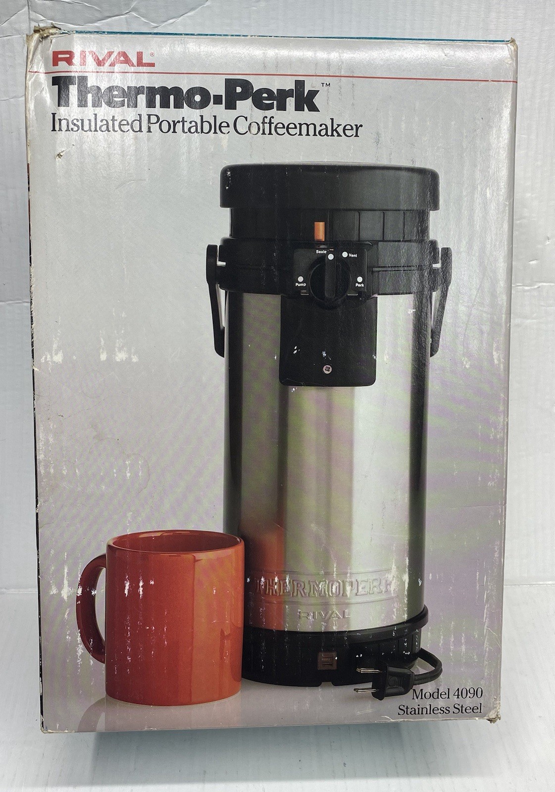Rival Thermo-Perk Insulated Portable Coffeemaker - Complete In Box
